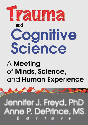 book cover: Trauma and Cognitive 
Science